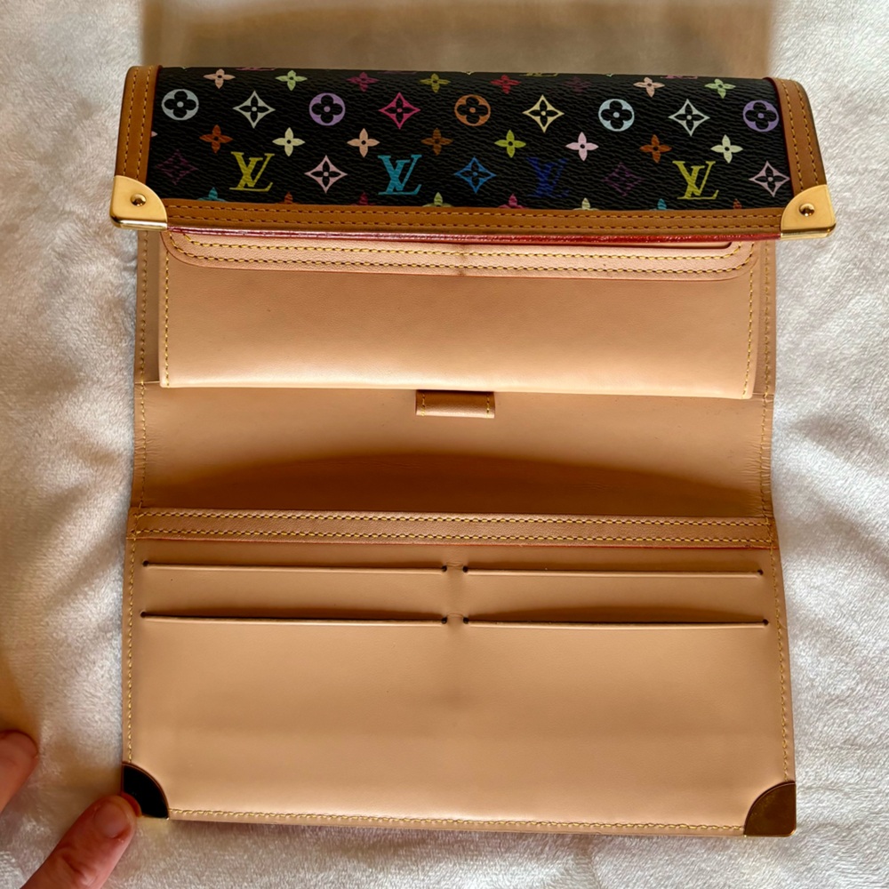 2005 Takashi Murakami x Louis Vuitton Monogram Porte Tresor International Wallet - Picture 8 of 12